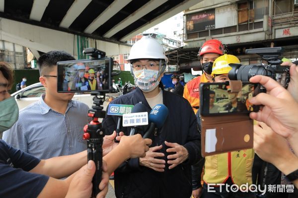 ▲基隆66年老屋突塌陷 謝國樑：全面盤點老舊建物。（圖／記者郭世賢翻攝）