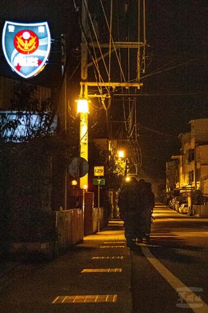 特四營戰術任務訓練夜行軍　大步向終點邁進