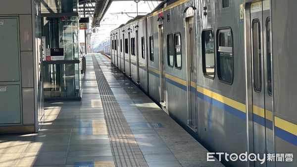 ▲▼  台中松竹車站驚傳落軌。         。（圖／記者許權毅攝）