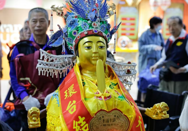 ▲▼山東長島顯應宮媽祖金身抵台。（圖／翻攝自海峽導報）