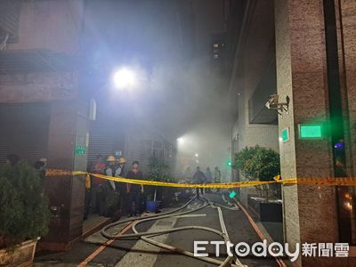 快訊／新北三重社區地下室火警　濃煙密布...居民急疏散