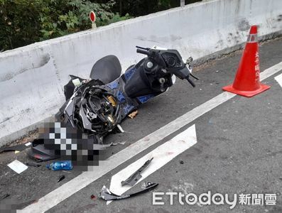 快訊／台中136線死亡車禍！15歲少年自撞電桿　鮮血流淌數公尺