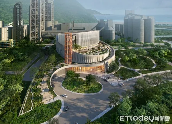 ▲「再生資源利用中心，以水泥旋窯結合氣化爐處理家戶垃圾，已正式開始營運。（圖／花蓮縣政府提供，下同）