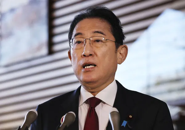 ▲▼日本首相岸田文雄18日強烈譴責北韓，痛批試射ICBM明顯違反聯合國安理會決議。（圖／CFP）