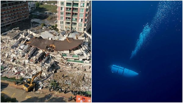 ▲▼2023回顧，土耳其地震「鬆餅式塌樓」近6萬死　泰坦號深海內爆5人瞬亡。（圖／路透）