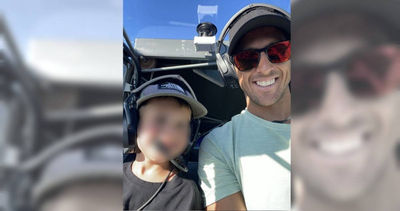 小飛機撞電線！澳洲父子墜機雙亡　起飛前「燦笑合照」最後身影曝