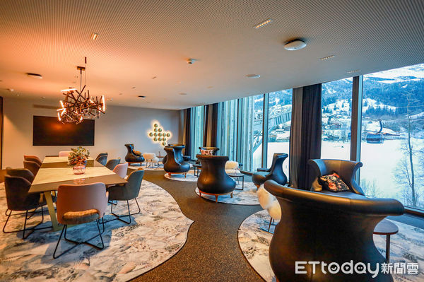 ▲▼瑞士少女峰艾格快線Eiger Express的VIP休息室。（圖／記者蔡玟君攝）