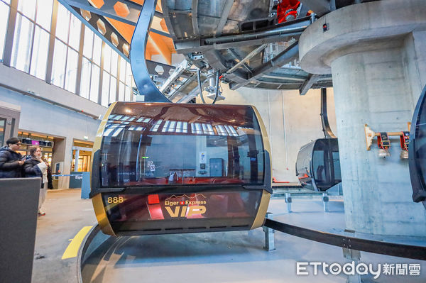 ▲▼瑞士少女峰艾格快線Eiger Express的VIP纜車。（圖／記者蔡玟君攝）