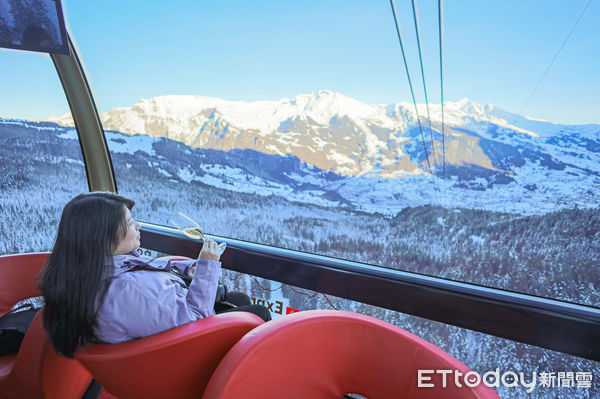 ▲▼瑞士少女峰艾格快線Eiger Express的VIP纜車。（圖／記者蔡玟君攝）