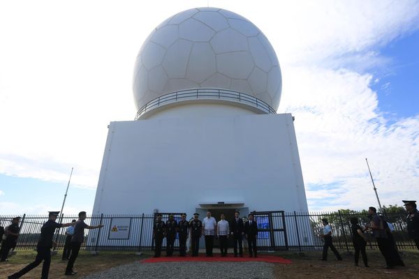 ▲▼劍指中國　菲律賓啟用日製空中雷達系統。（圖／翻攝自Philippine Air Force）