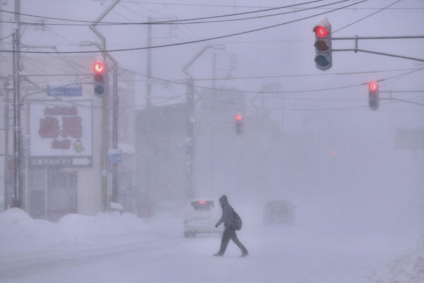 ▲▼北海道大雪。（圖／達志影像／美聯社）