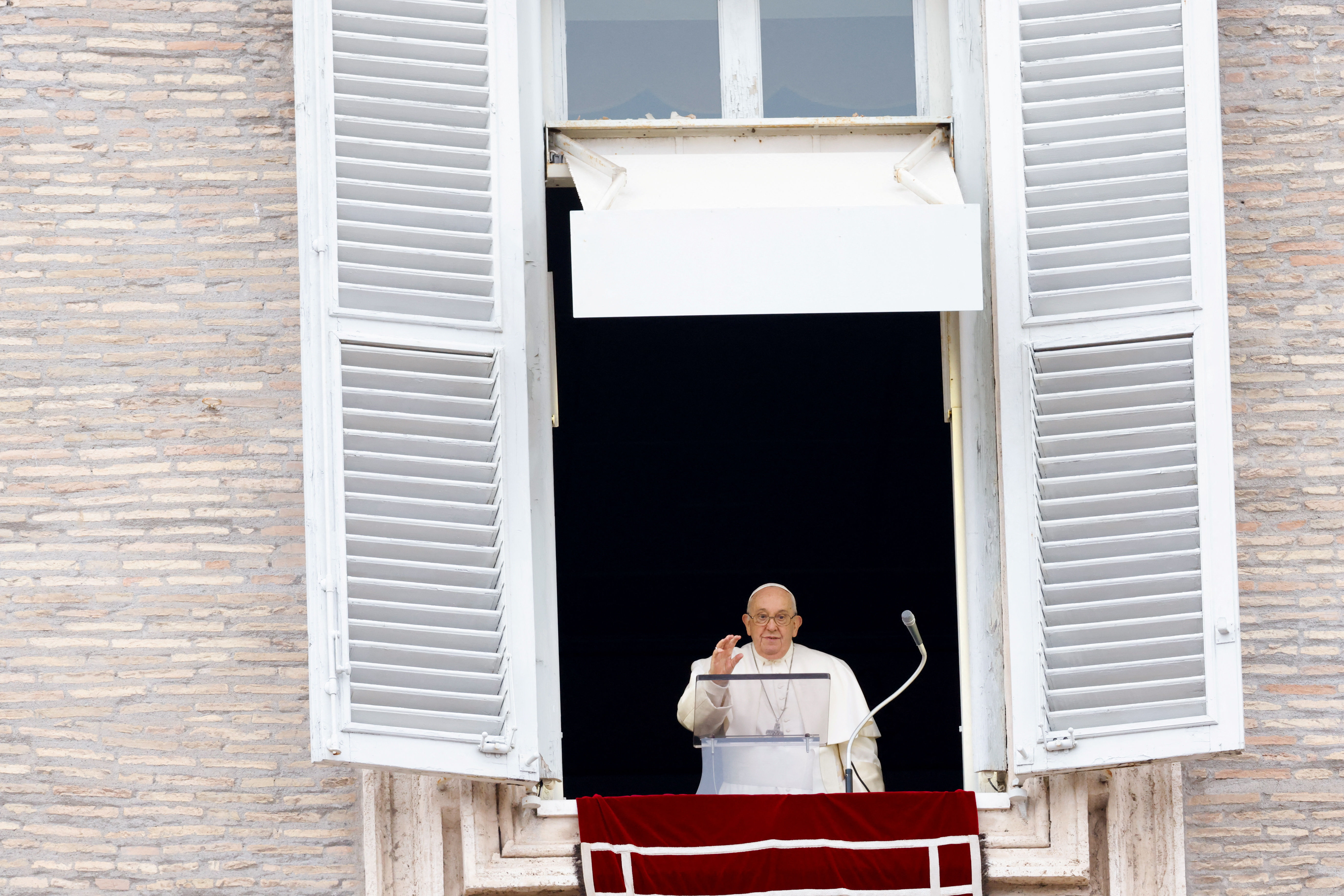 ▲▼教宗方濟各（Pope Francis）聖誕節講話。（圖／路透）