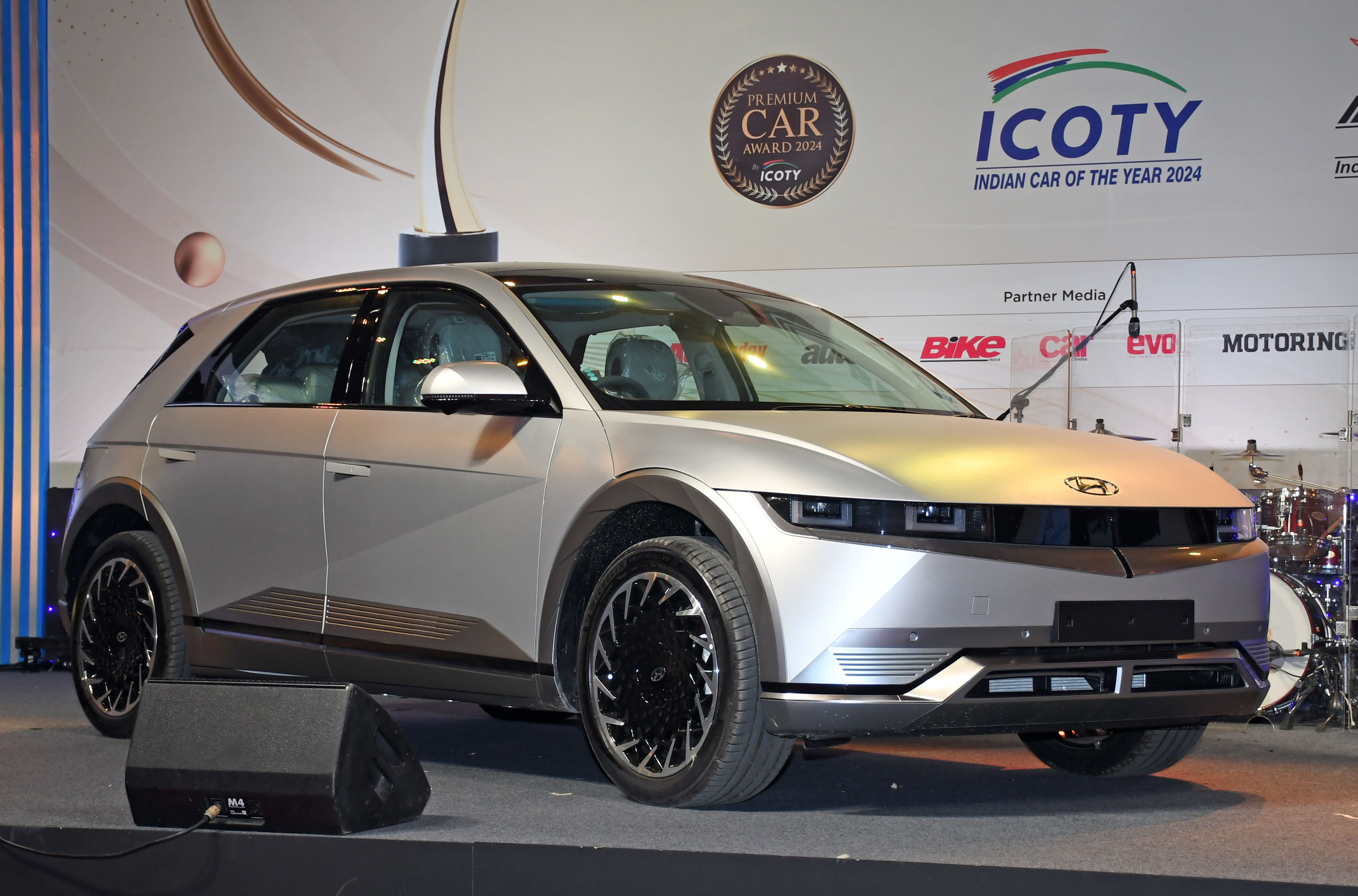 ▲▼現代（Hyundai）IONIQ 5純電SUV，獲得有印度汽車產業奧斯卡獎之稱的印度年度汽車（ICOTY）頒發2024年綠色汽車獎。（圖／達志影像／newscom）