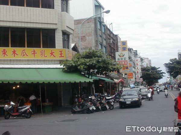 ▲「地王」仍由位於台東市正氣路與光明路之角地掄元。（圖／記者楊漢聲翻攝）