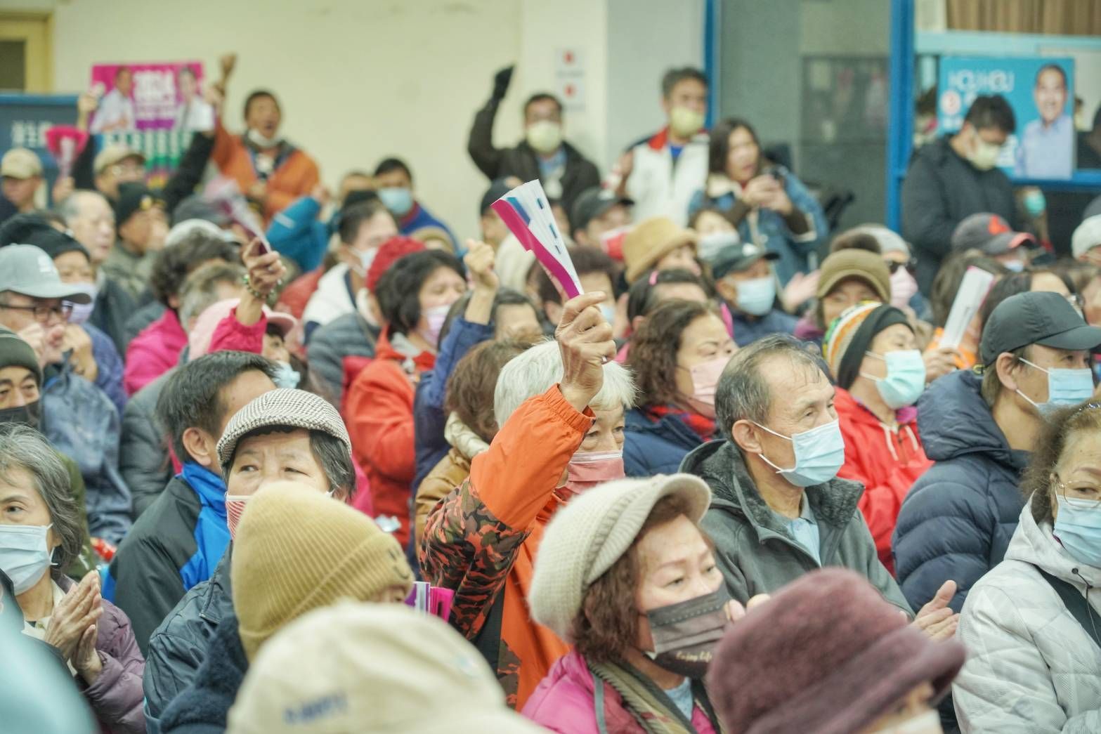 ▲▼國民黨籍的新北市第5選區立委候選人洪佳君25日在樹林區柑園市民活動中心舉辦座談會。（圖／翻攝臉書洪佳君）