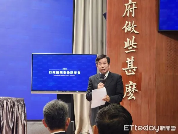 ▲▼1228行政院會後記者會。（圖／記者陳家祥攝）