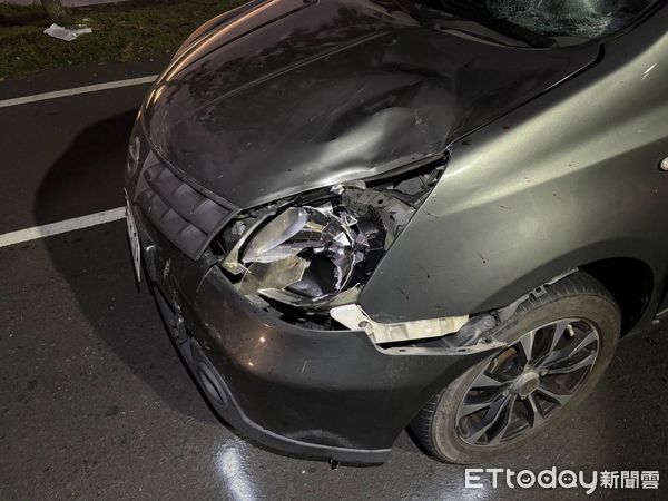 ▲▼       台東老翁過馬路遭撞飛，送醫搶救仍不治      。（圖／記者楊漢聲翻攝）