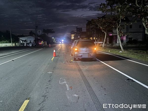 ▲▼       台東老翁過馬路遭撞飛，送醫搶救仍不治      。（圖／記者楊漢聲翻攝）