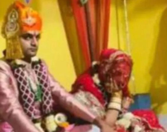 ▲▼印度一名新娘在婚禮中意外睡著，而在網上引發熱議。（圖／翻攝自IG）
