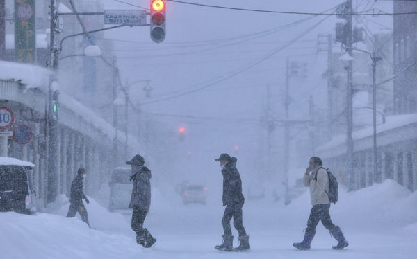 ▲▼北海道大雪。（圖／達志影像／美聯社）