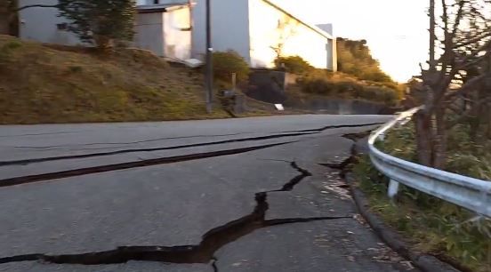 ▲石川地震。（圖／翻攝自X）