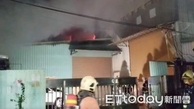 新北五股凌晨大火毀3工廠　67消防車168警消灌救