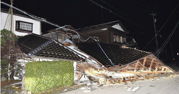 1885年以來最大！石川縣首次震度7地震　專家：近10條斷層恐一起移動