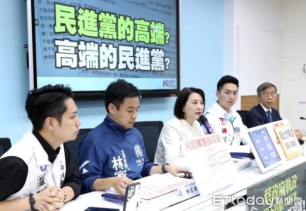 ▲國民黨團2日記者會。（圖／記者屠惠剛攝）