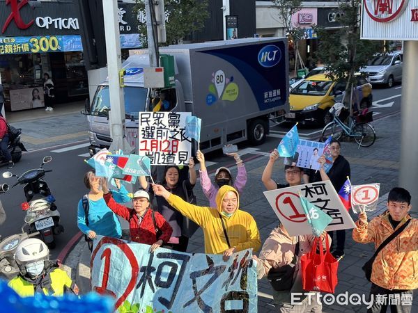 ▲▼柯文哲新北板橋車掃。（圖／記者袁茵攝）