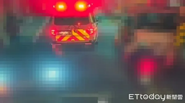 ▲台北市內湖區裝潢工程意外。（圖／記者張君豪翻攝，下同）