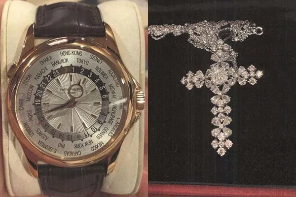 ▲▼   林姓保全進入周男家中偷竊價值105萬元的百達翡麗名錶及鑽石項鍊         。（圖／翻攝判決書）