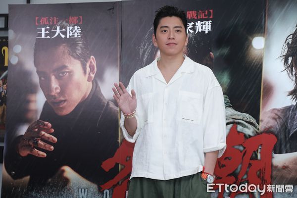 ▲▼怒潮媒體聯訪，王大陸。（圖／記者周宸亘攝）