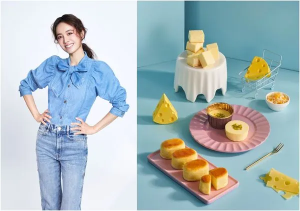 ▲▼全聯We Sweet X 蔡依林翻糖品牌「皇后陛下Your Majesty」聯名，推出3款全新起司甜點。（圖／全聯提供）