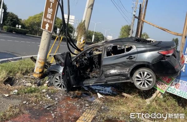 ▲雲林死亡車禍。（圖／記者蔡佩旻攝）