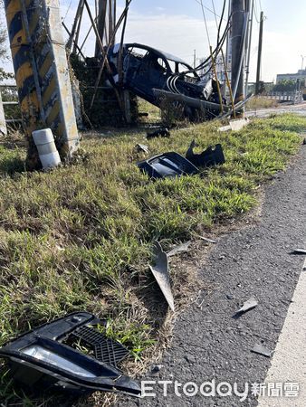 ▲雲林死亡車禍。（圖／記者蔡佩旻攝）