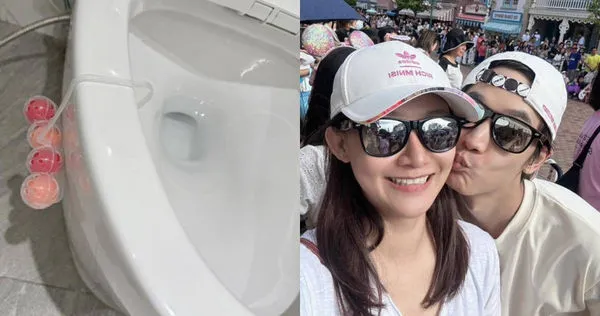 老公馬桶芳香劑這樣放，讓網友Nico傻眼，直接放棄溝通。（圖／Facebook／Nico品筠）