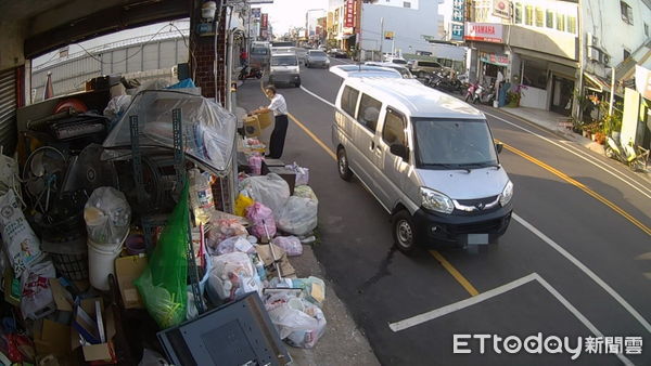 ▲台東縣環保局架設縮時攝影設備，取締亂丟垃圾。（圖／記者楊漢聲翻攝）