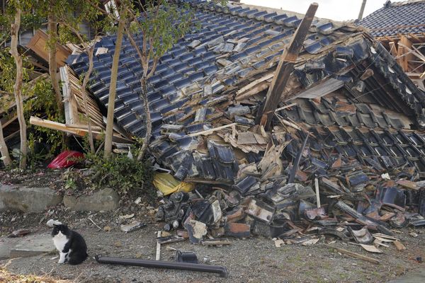 ▲▼日本石川縣1日發生規模7.6大地震 。（圖／達志影像／美聯社）