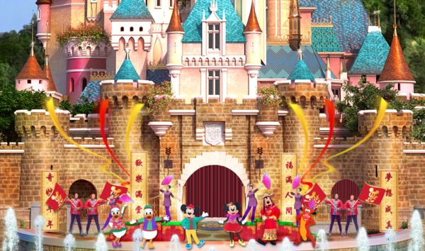 ▲香港迪士尼樂園「奇妙年年」龍年新春慶祝活動將於1月25日至2月25日登場。（圖／香港迪士尼樂園提供）