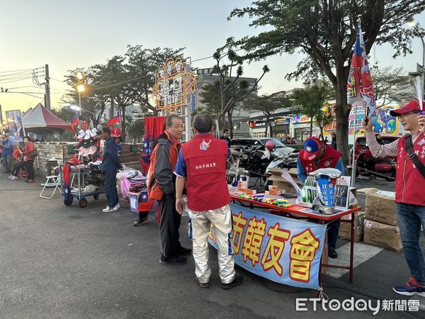 ▲▼  侯友宜台南造勢，韓粉擠爆現場 。（圖／記者崔至雲攝）