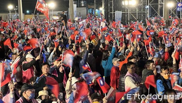 ▲▼侯友宜台南造勢。（圖／記者崔至雲攝）