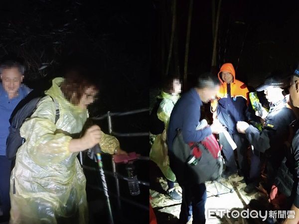 ▲▼老夫妻山中迷路。（圖／記者林東良翻攝）