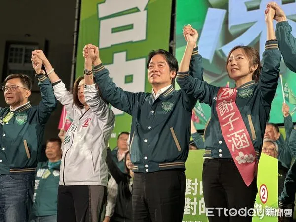 ▲▼賴清德台中豐原造勢。（圖／記者許權毅攝）