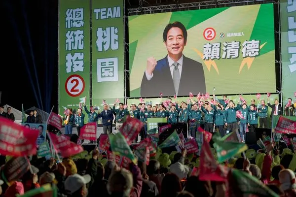 ▲▼賴清德桃園場大造勢。（圖／賴清德競選辦公室提供）