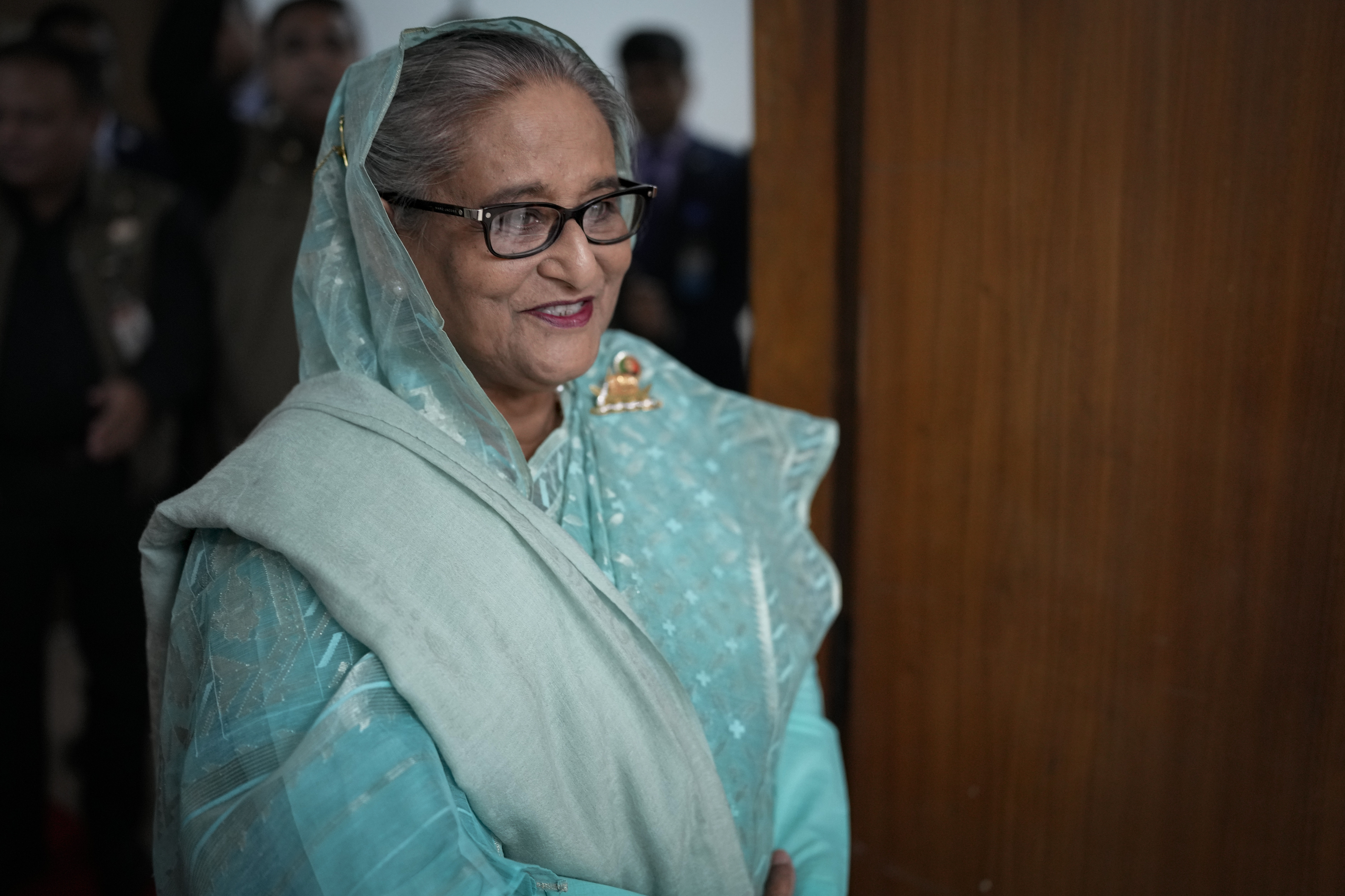 ▲▼ 孟加拉總理哈希納（Sheikh Hasina）  。（圖／達志影像／美聯社）