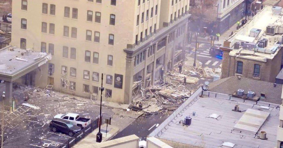 ▲▼德州飯店爆炸已造成11人受傷。（圖／翻攝自X）