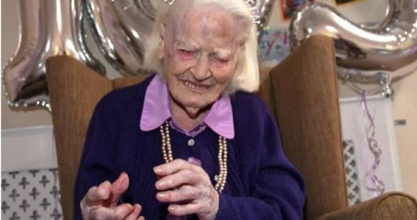 英國阿嬤帕爾默最近剛慶祝105歲生日。