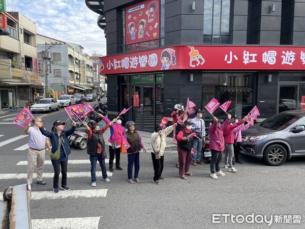 ▲▼民進黨總統候選人賴清德雲林車掃。（圖／記者呂晏慈攝）