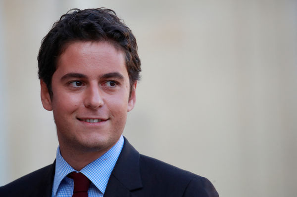 ▲▼34歲艾塔爾成為法國史上最年輕的總理。（圖／路透）
