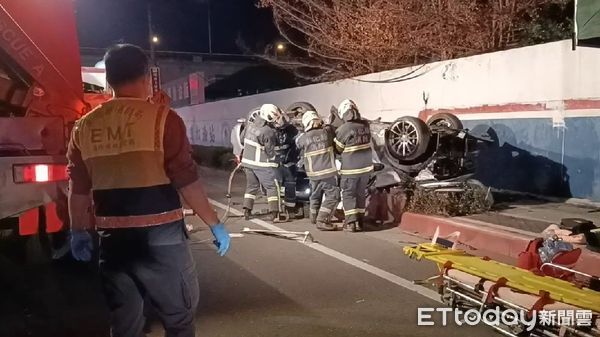 ▲▼彰化員林中山路一段死亡車禍。（圖／記者唐詠絮翻攝）